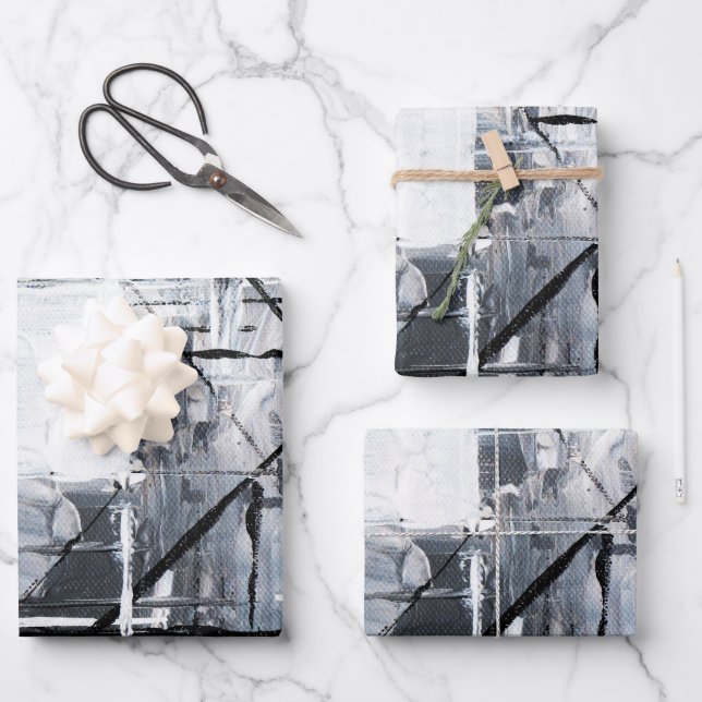 Wrapping Paper Flat Sheet Set of 3 (Front)