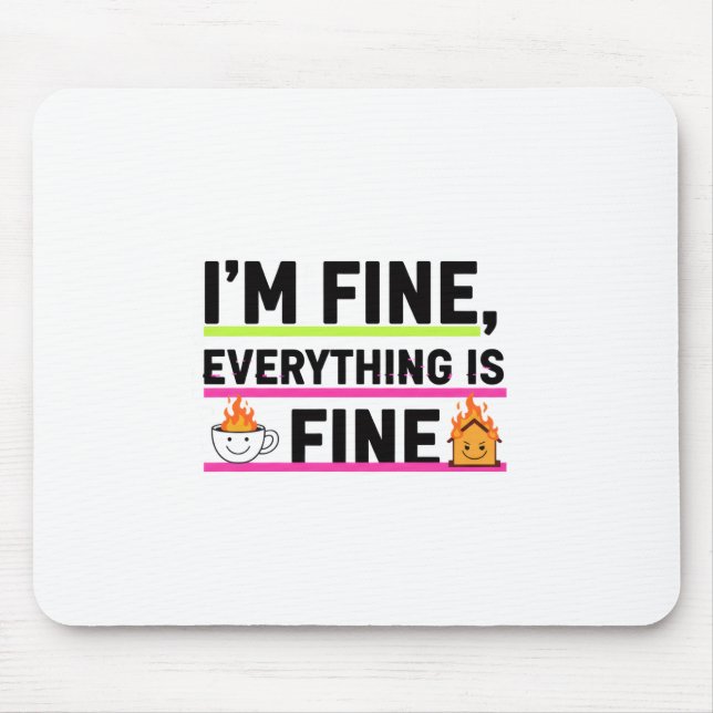 Wrapping Paper Flat Sheet Set of 3 Mouse Pad (Front)