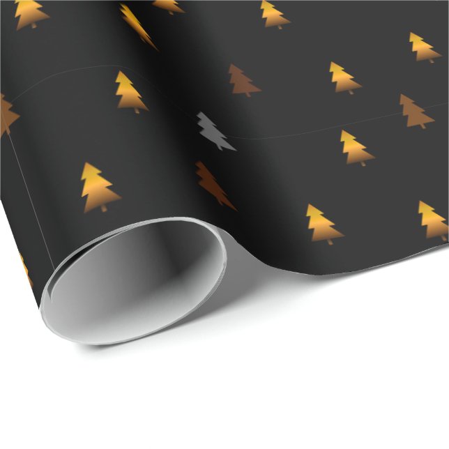 Wrapping Paper for Christmas and New Year. (Roll Corner)
