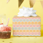 Wrapping paper for Christmas in retro style.