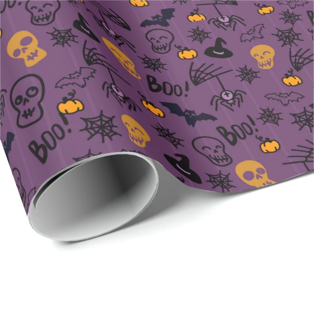Wrapping Paper for Halloween. (Roll Corner)