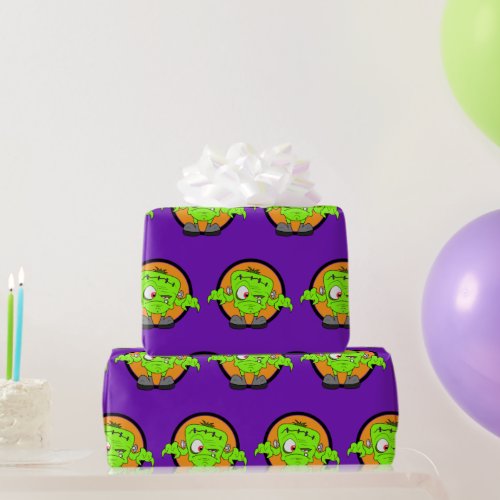 Wrapping Paper _ Frank_On_Purple