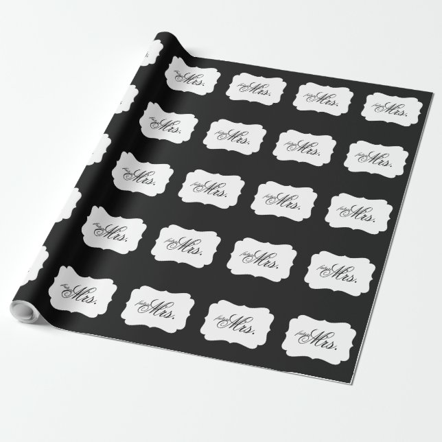 Wrapping Paper - future Mrs. (Unrolled)