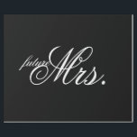 Wrapping Paper - future Mrs.<br><div class="desc">Fun wrapping paper with future Mrs. text,  use as wrapping paper,  table runner,  wall decorations etc. Change text and/or background and/or colors to suit your needs.</div>