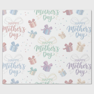 Wrapping Paper-Happy Mother’s Day Wrapping Paper