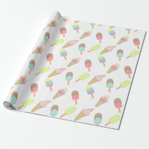 Wrapping Paper ice cream