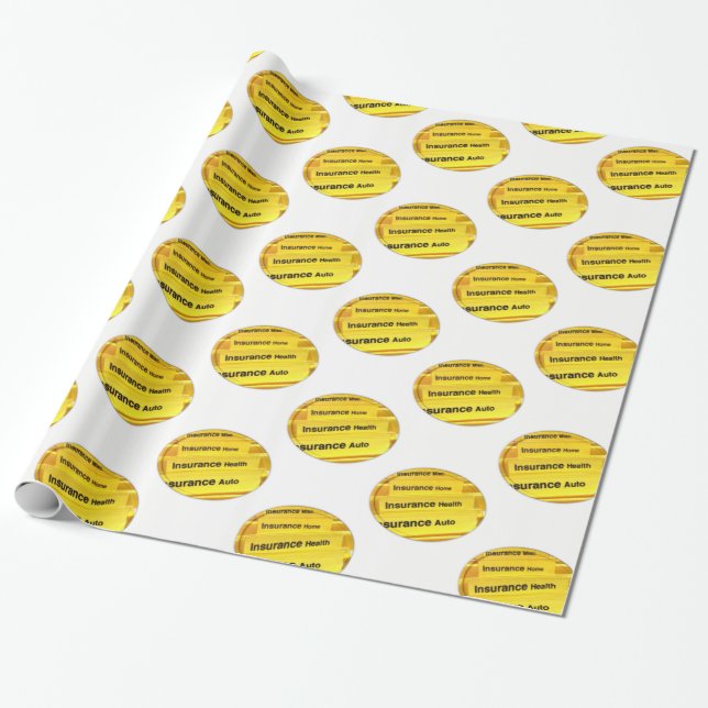 Wrapping paper Insurance Agent (Unrolled)