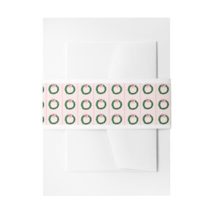 Wrapping Paper Invitation Belly Band