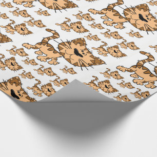 Wrapping Paper Kitten