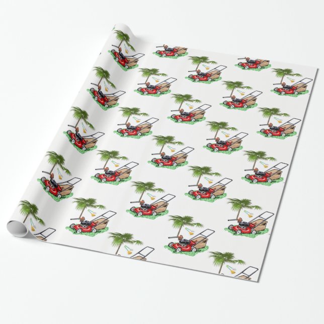Wrapping Paper Landscaper (Unrolled)