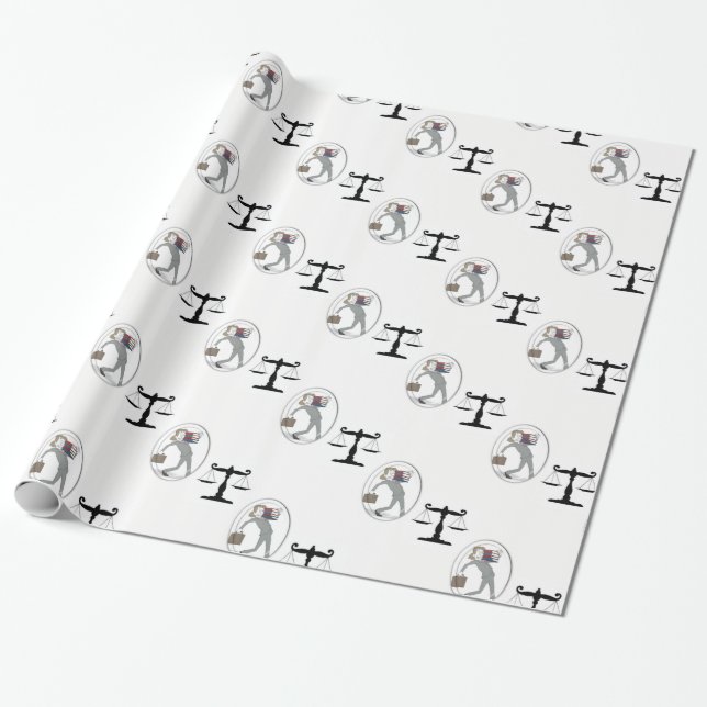 Wrapping Paper Lawyer (Unrolled)