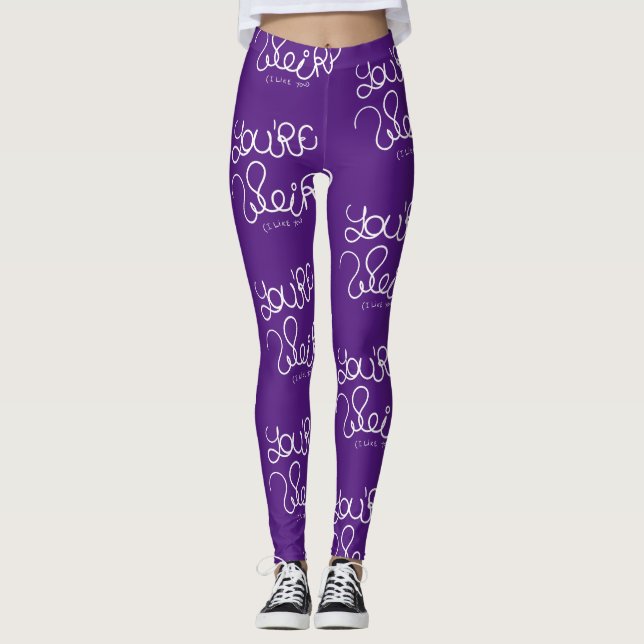 Wrapping Paper Leggings (Front)