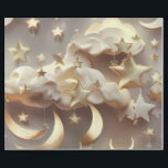 Wrapping Paper – Luxury Creamy Celestial Moon Gift<br><div class="desc">Add a touch of elegance with this Luxury Creamy Celestial Moon wrapping paper. Featuring soft creamy tones with delicate moon and star designs, this premium paper enhances birthdays, weddings, holidays, and special celebrations. Printed on high-quality heavyweight paper, it ensures a luxurious and memorable gift presentation. Perfect for stylish packaging, crafts,...</div>