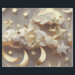 Wrapping Paper – Luxury Creamy Celestial Moon Gift<br><div class="desc">Add a touch of elegance with this Luxury Creamy Celestial Moon wrapping paper. Featuring soft creamy tones with delicate moon and star designs, this premium paper enhances birthdays, weddings, holidays, and special celebrations. Printed on high-quality heavyweight paper, it ensures a luxurious and memorable gift presentation. Perfect for stylish packaging, crafts,...</div>