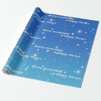 Wrapping Paper Merry Everything & Happy Always