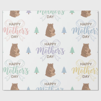 Wrapping Paper-Mother's Day wrapping paper,  Paper