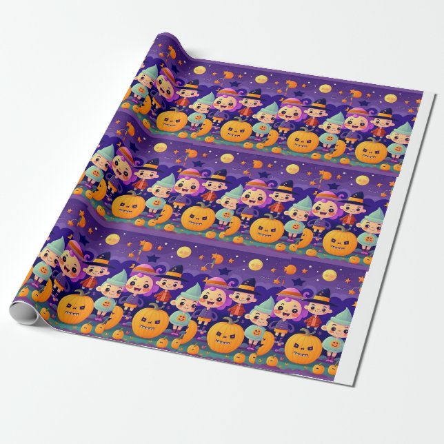 Wrapping paper "Mystery" (Unrolled)