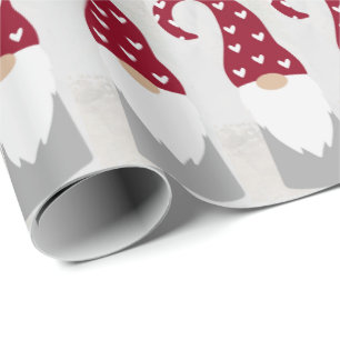 Wrapping Paper - Nordic Christmas Gnome