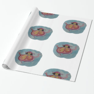 Wrapping Paper Octopodia Meditate