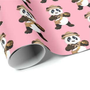 Wrapping Paper-Panda Bear Paper