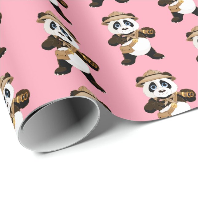 Wrapping Paper-Panda Bear Paper (Roll Corner)
