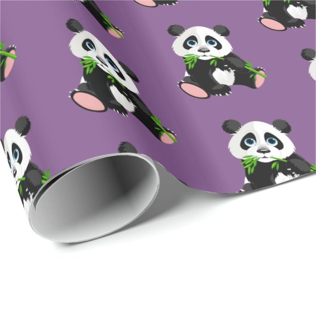 Wrapping Paper-Panda Bear Paper (Roll Corner)