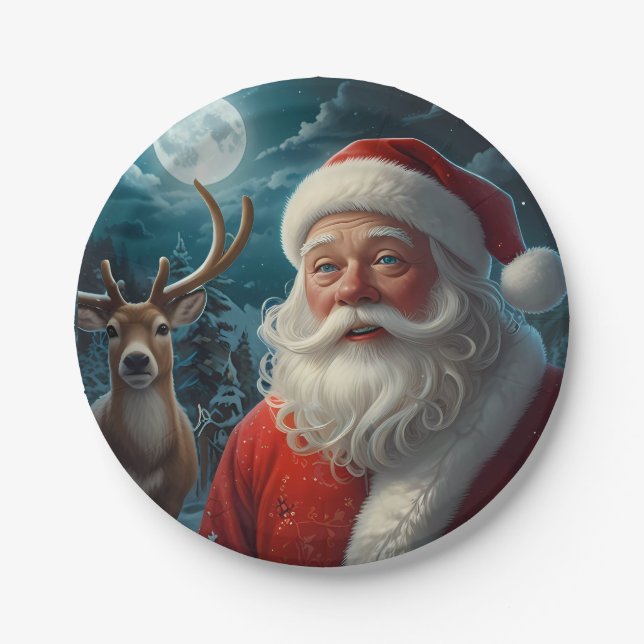 Wrapping Paper Paper Plates (Front)