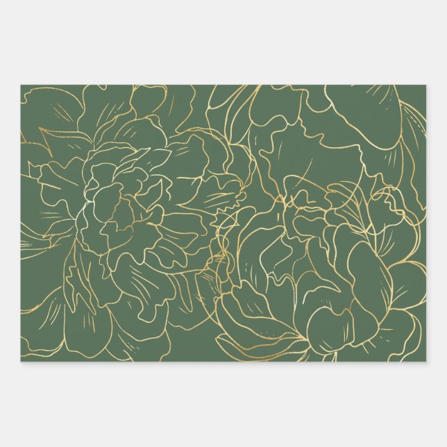 Wrapping Paper. Paper Sheets (Front)