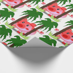 Wrapping paper Pigs