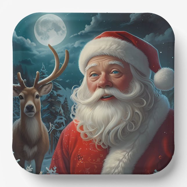 Wrapping Paper Plates (Front)