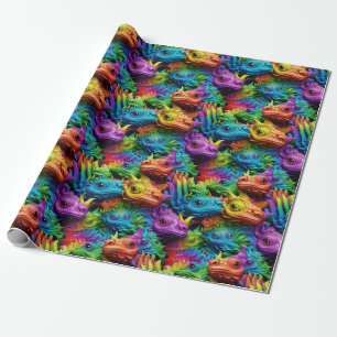 Wrapping Paper - Pride Little Dragons 1