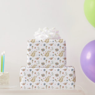 Wrapping Paper - Rabbits Pattern