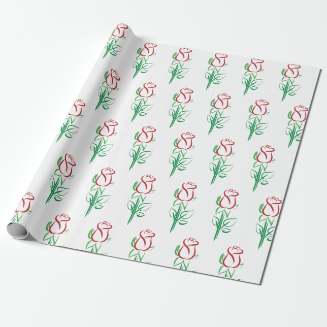 Wrapping Paper Roll (Unrolled)