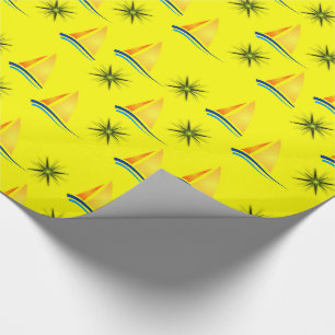 Wrapping paper Sailboats