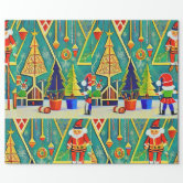 Santa's Workshop Gift Wrap