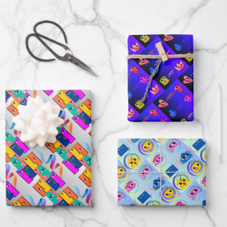 Wrapping paper set