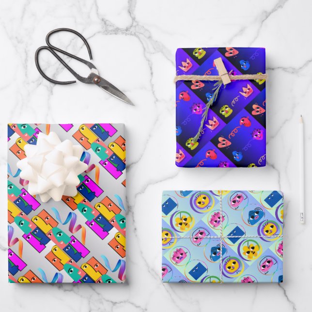 Wrapping paper set (Front)