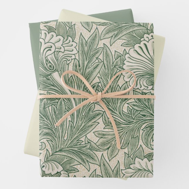 Wrapping Paper Set Of 3 William Morris  (In situ)