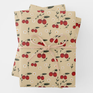 Wrapping paper sheets