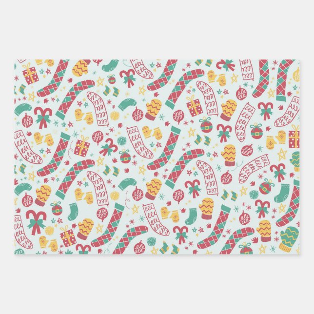 Wrapping Paper Sheets (Front)