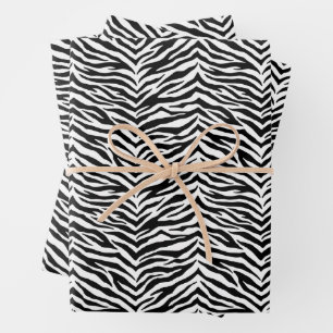Wrapping Paper Sheets-Zebra Print