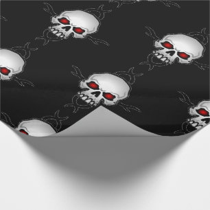 Wrapping paper Skulls