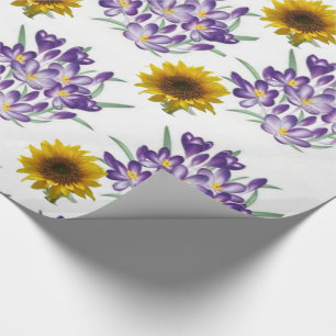 Wrapping paper Sunflower