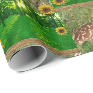 Wrapping paper Sunflower