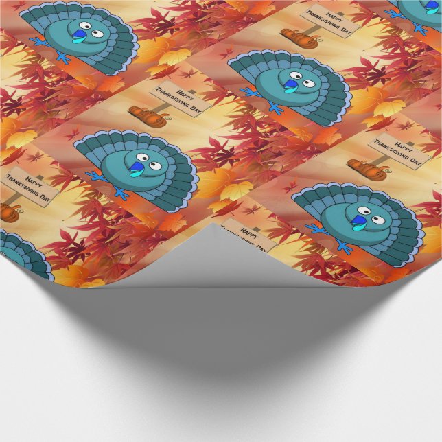 Wrapping paper Thanksgiving (Corner)