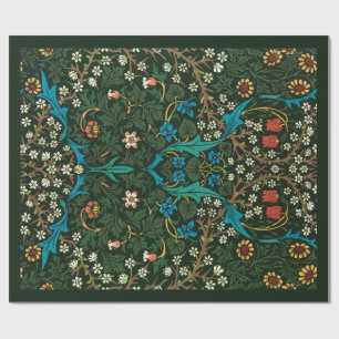 WRAPPING PAPER : VINTAGE WILLIAM MORRIS : TULIPS