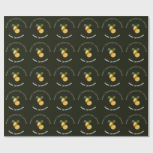 Wrapping Paper - When Life Gives You Lemons