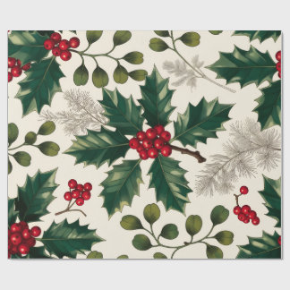 Wrapping Paper, Whisper of the Forest: Botany Wrapping Paper