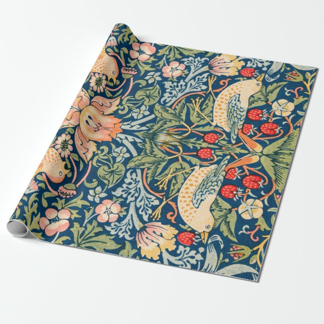 WRAPPING PAPER : WILLIAM MORRIS : (Unrolled)