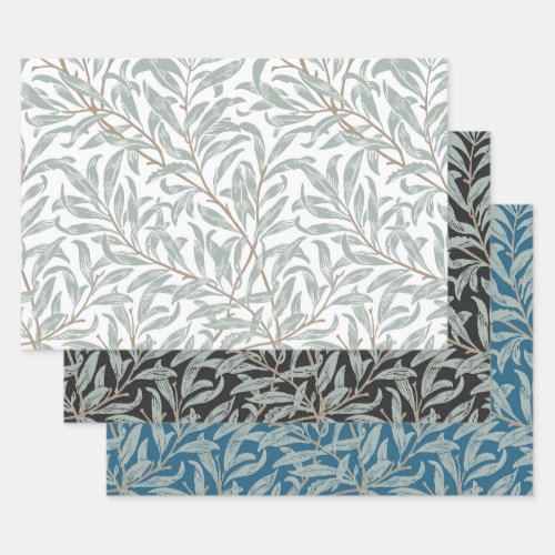 WRAPPING PAPER  WILLIAM MORRIS  WILLOW